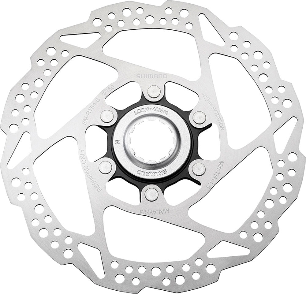 54rt Shimano SM-RT54 Center-Lock Disc Rotor – Loose Cycles