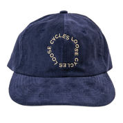 Loose Cycles - Cord 6 panel hat