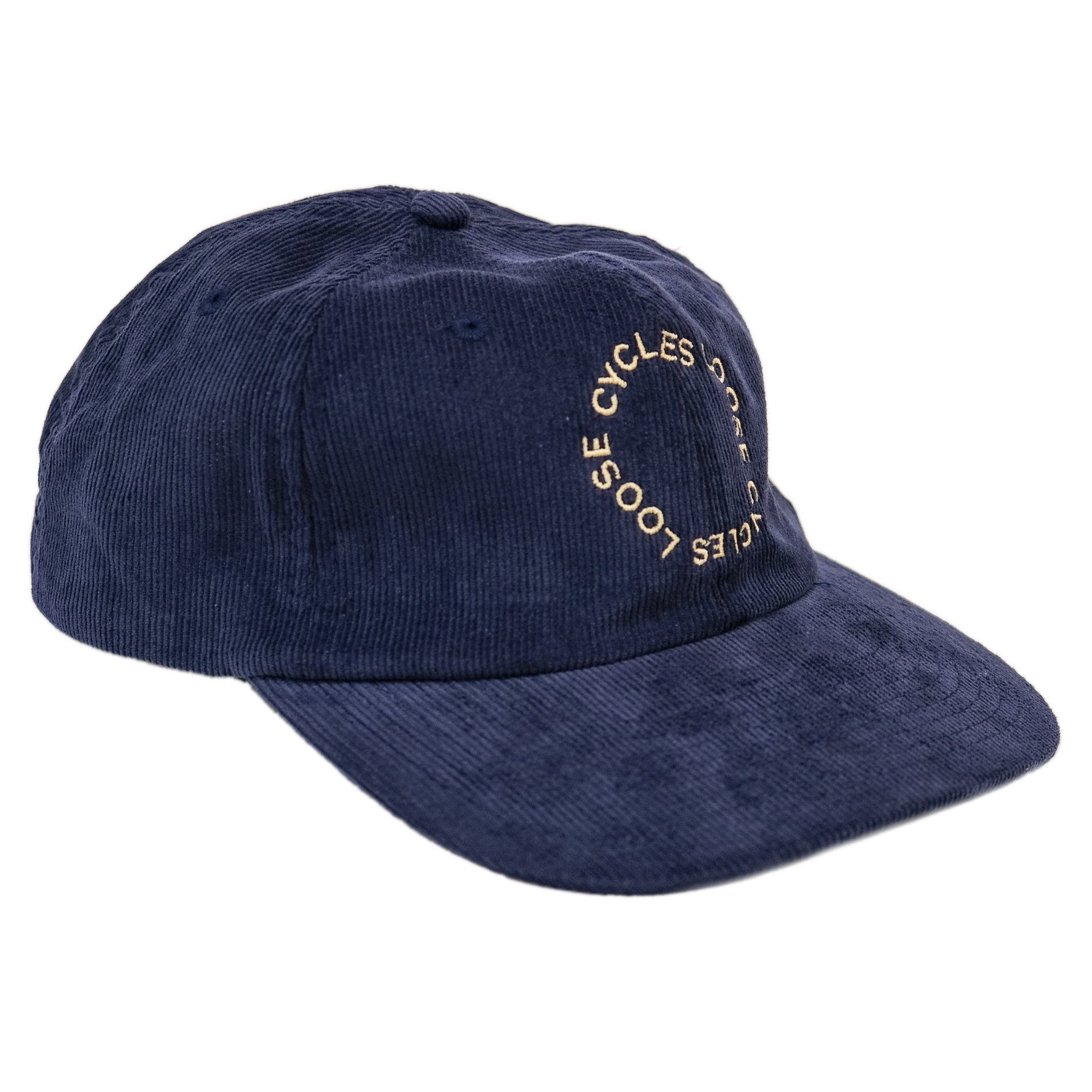Loose Cycles - Cord 6 panel hat