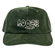 Loose Cycles - Cord 6 panel hat