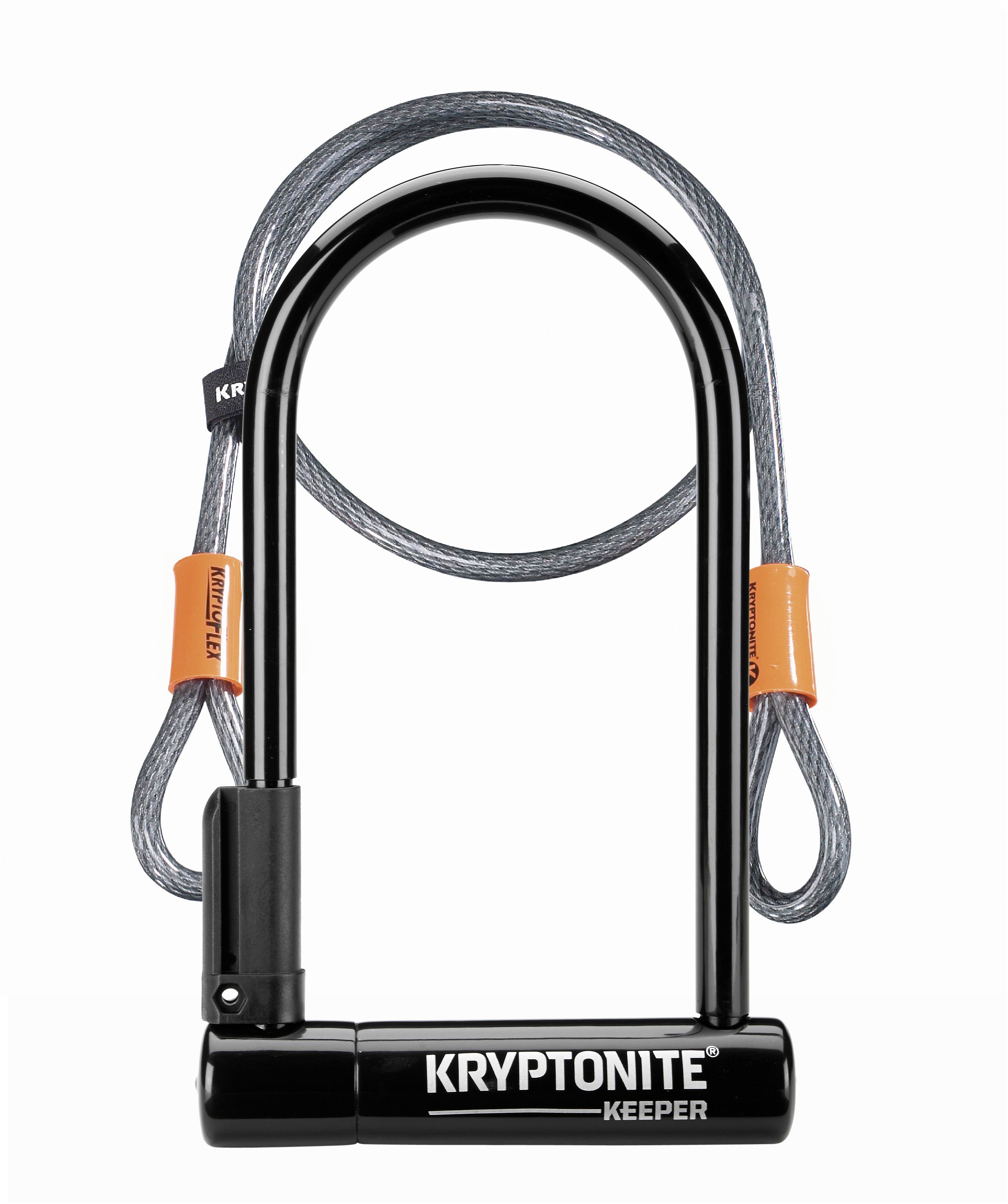 Kryptonite Keeper 12 STD U-Lock with flex