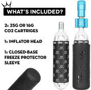 Peaty's Holeshot CO2 Tyre Inflator Kit