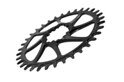 Garbaruk GXP/DUB MTB Round Chainring (BOOST) - Black 