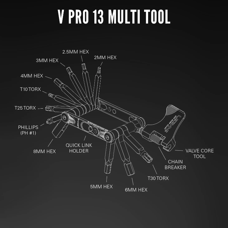 Lezyne V PRO Multi Tool