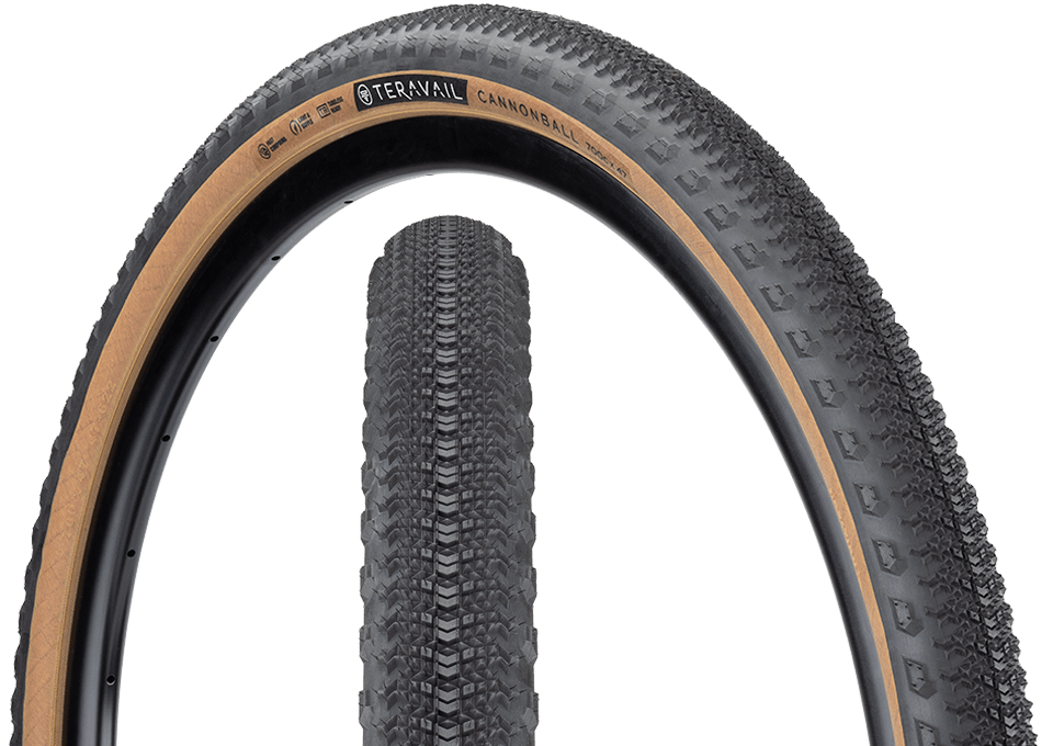 Teravail Cannonball tire - Light & Supple