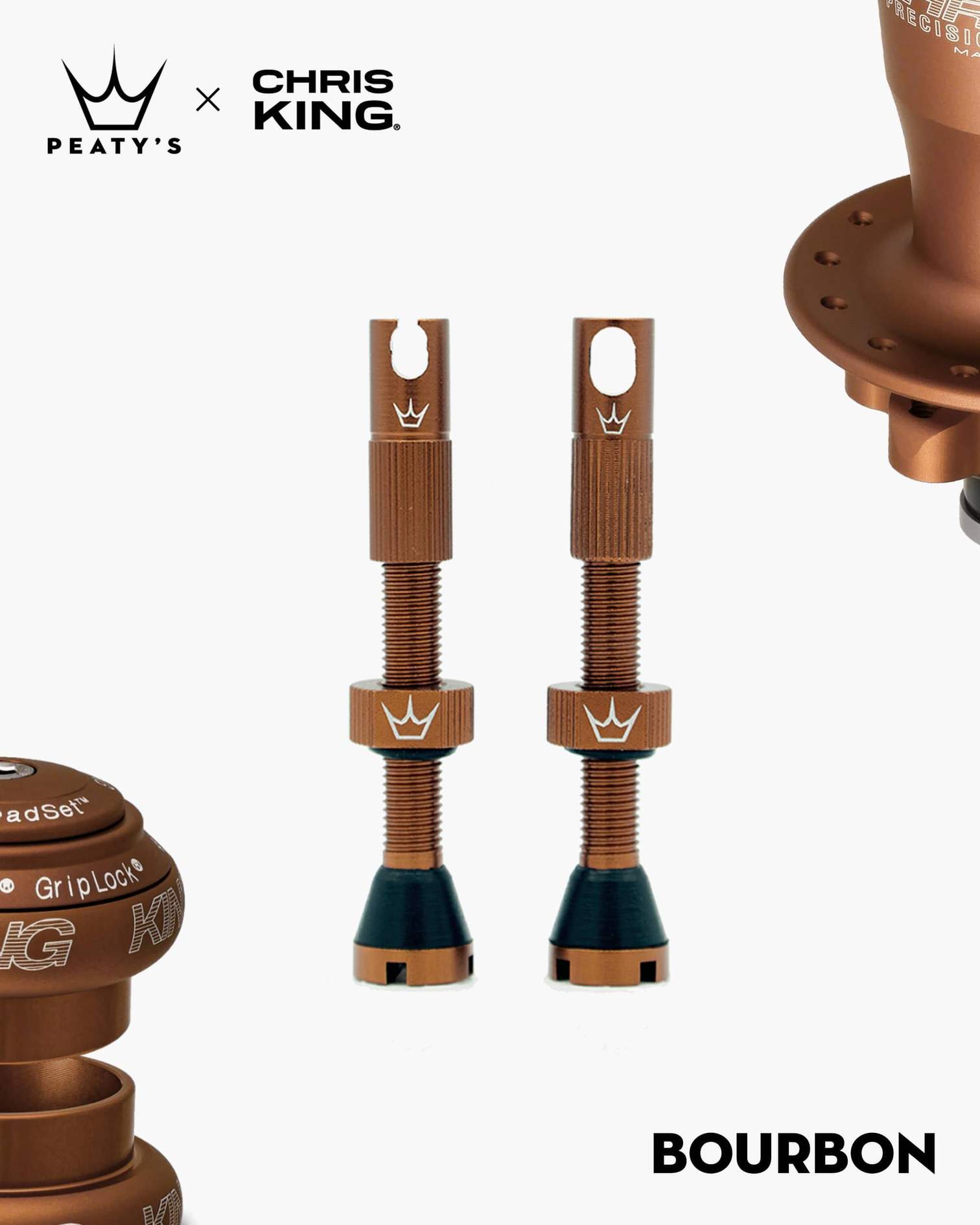 Peaty's x Chris King MK2 Tubeless Valves