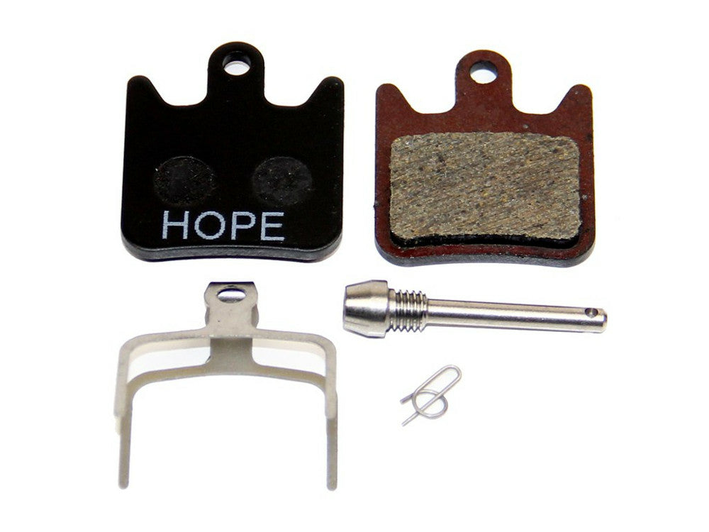 HOPE Brake Pads Standard organic X2 Race Aluminium Carrier